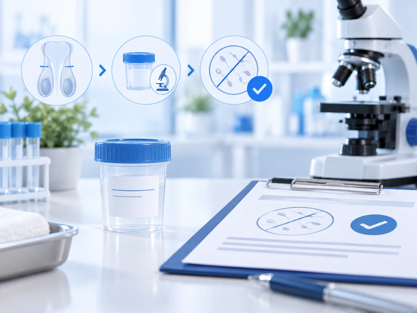 Control de semen después de la vasectomía
